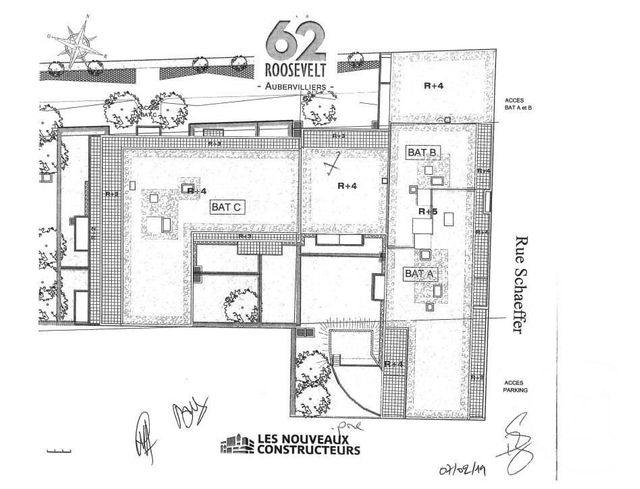 Afficher la photo en grand Appartement F4 à vendre - 4 pièces - 80.1 m2 - AUBERVILLIERS - 93 - ILE-DE-FRANCE - Century 21 Immo Conseil