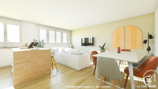 Appartement F2 à vendre - 2 pièces - 43.0 m2 - AUBERVILLIERS - 93 - ILE-DE-FRANCE - Century 21 Immo Conseil