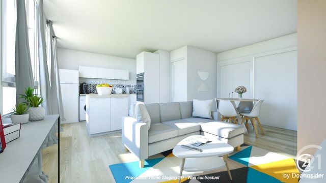 Afficher la photo en grand Appartement F2 à vendre - 2 pièces - 40.43 m2 - AUBERVILLIERS - 93 - ILE-DE-FRANCE - Century 21 Immo Conseil