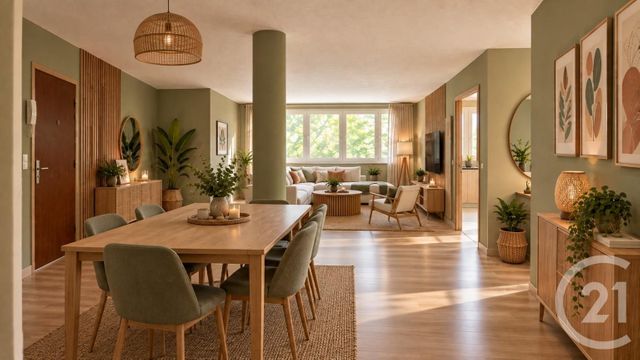 Appartement F4 à vendre - 4 pièces - 84.42 m2 - AUBERVILLIERS - 93 - ILE-DE-FRANCE - Century 21 Immo Conseil