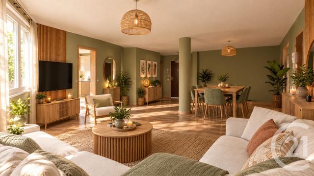 Appartement F4 à vendre - 4 pièces - 84.42 m2 - AUBERVILLIERS - 93 - ILE-DE-FRANCE - Century 21 Immo Conseil