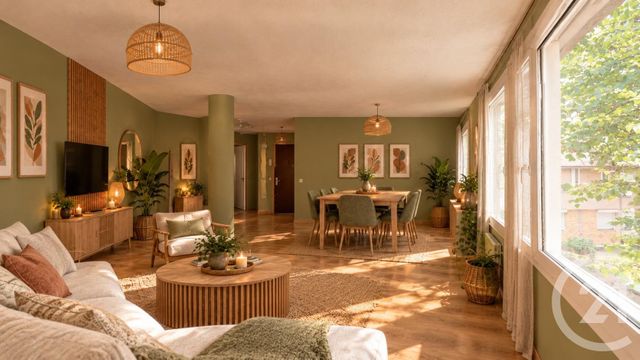 Appartement F4 à vendre - 4 pièces - 84.42 m2 - AUBERVILLIERS - 93 - ILE-DE-FRANCE - Century 21 Immo Conseil
