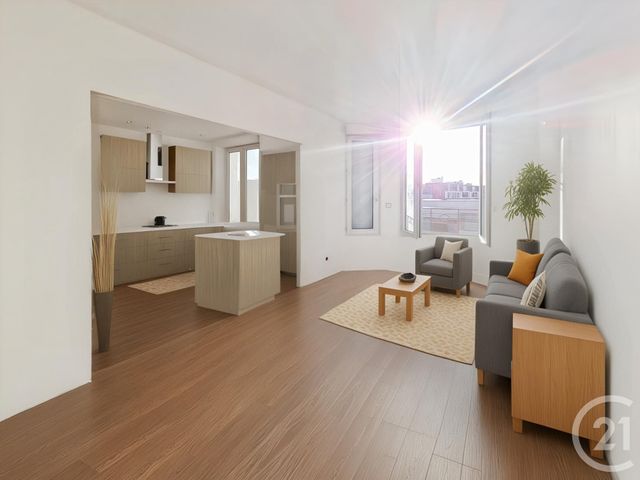 Appartement F2 à vendre - 2 pièces - 45.0 m2 - AUBERVILLIERS - 93 - ILE-DE-FRANCE - Century 21 Immo Conseil