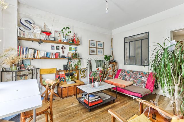 Appartement F2 à vendre - 2 pièces - 46.69 m2 - AUBERVILLIERS - 93 - ILE-DE-FRANCE - Century 21 Immo Conseil