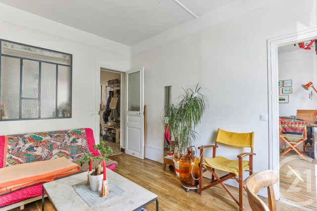 Appartement F2 à vendre - 2 pièces - 46.69 m2 - AUBERVILLIERS - 93 - ILE-DE-FRANCE - Century 21 Immo Conseil