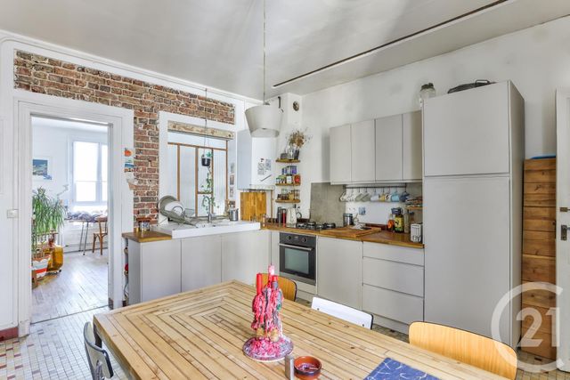 Appartement F2 à vendre - 2 pièces - 46.69 m2 - AUBERVILLIERS - 93 - ILE-DE-FRANCE - Century 21 Immo Conseil