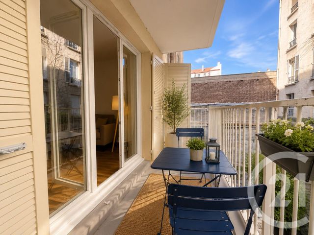 Appartement F2 à louer - 2 pièces - 39.45 m2 - AUBERVILLIERS - 93 - ILE-DE-FRANCE - Century 21 Immo Conseil