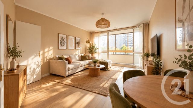 Appartement F3 à vendre - 3 pièces - 61.24 m2 - AUBERVILLIERS - 93 - ILE-DE-FRANCE - Century 21 Immo Conseil