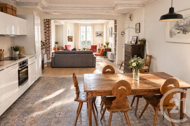 Appartement F3 bis à vendre - 3 pièces - 98.05 m2 - AUBERVILLIERS - 93 - ILE-DE-FRANCE - Century 21 Immo Conseil